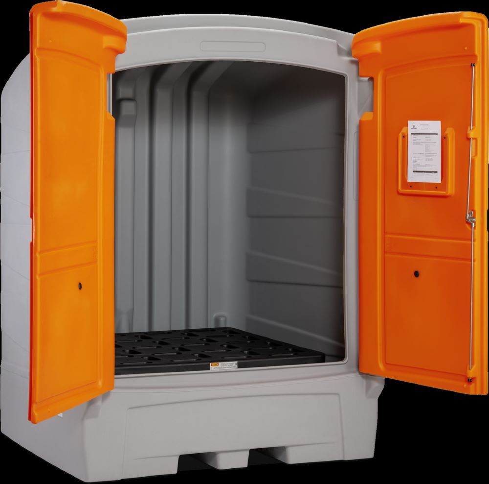 Produktbild Cemo PE-Gefahrstoffdepot 1100/1 160 x 167 x 228 cm bild 4