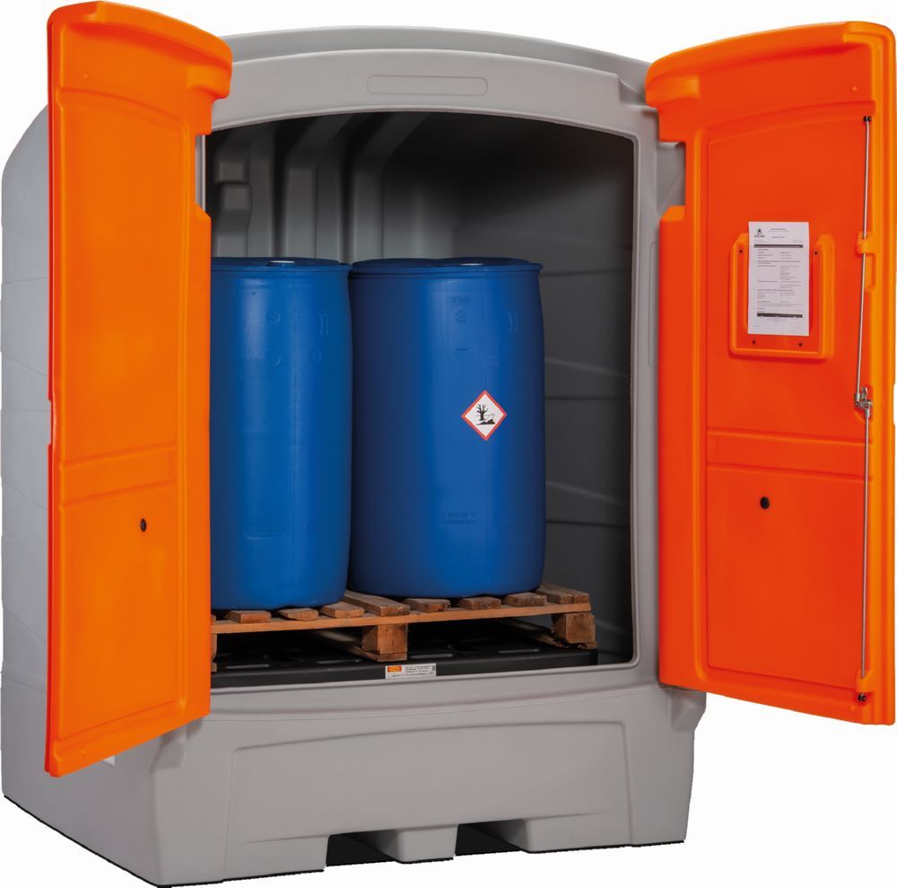 Produktbild Cemo PE-Gefahrstoffdepot 1100/1 160 x 167 x 228 cm bild 5