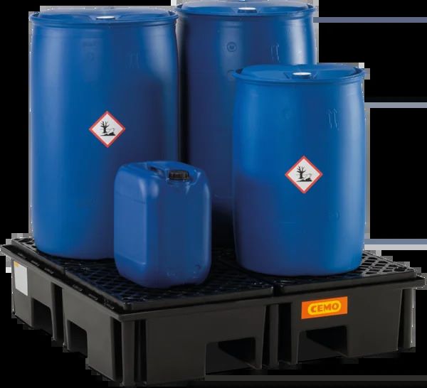 Produktbild PE-Paletten-/Fassauffangwanne 220/4 RG bild 2