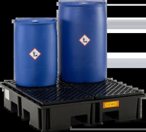 Produktbild PE-Paletten-/Fassauffangwanne 220/4 RG bild 3