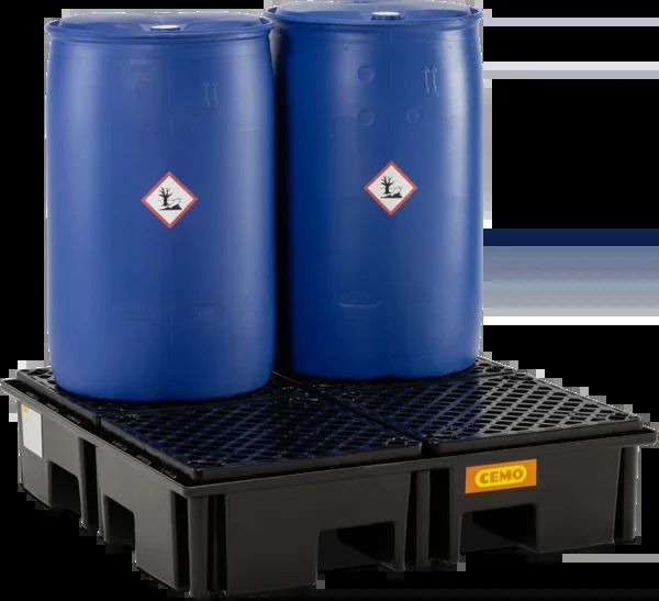 Produktbild PE-Paletten-/Fassauffangwanne 220/4 RG bild 4