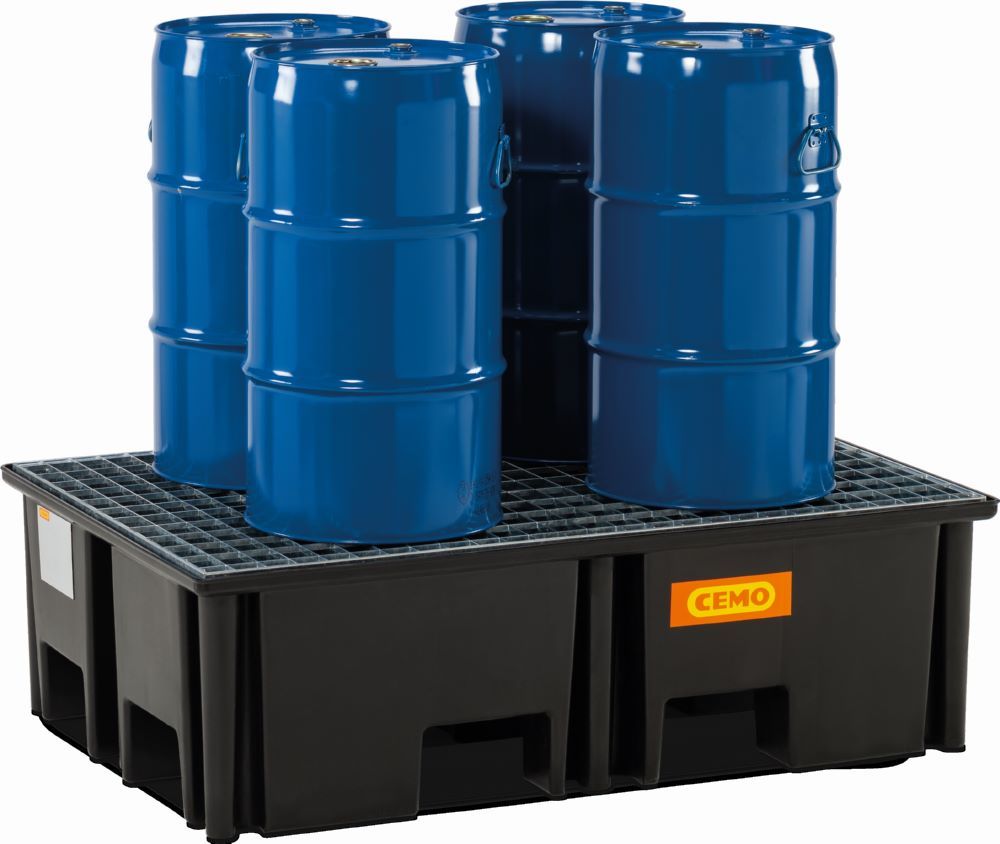 Produktbild Cemo PE-Palettenauffangwanne 220/2 220 Liter 123 x 83 x 36 cm bild 2