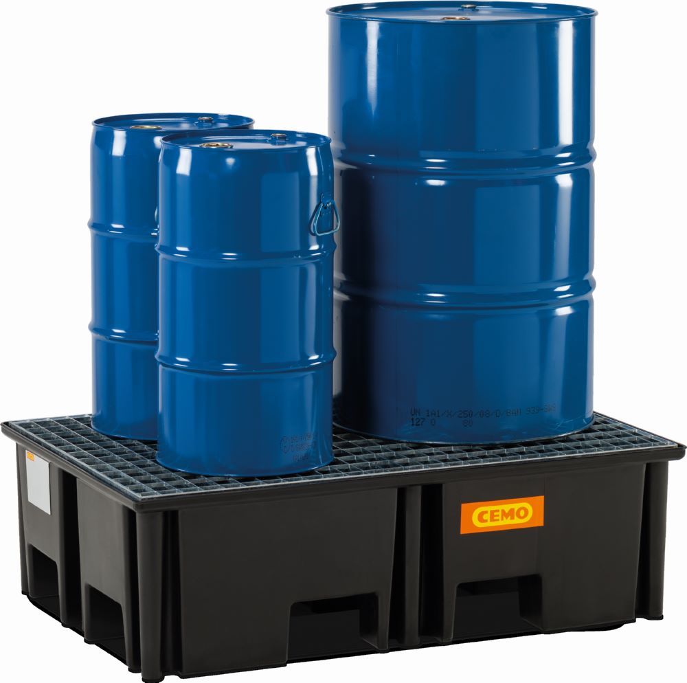 Produktbild Cemo PE-Palettenauffangwanne 220/2 220 Liter 123 x 83 x 36 cm bild 3