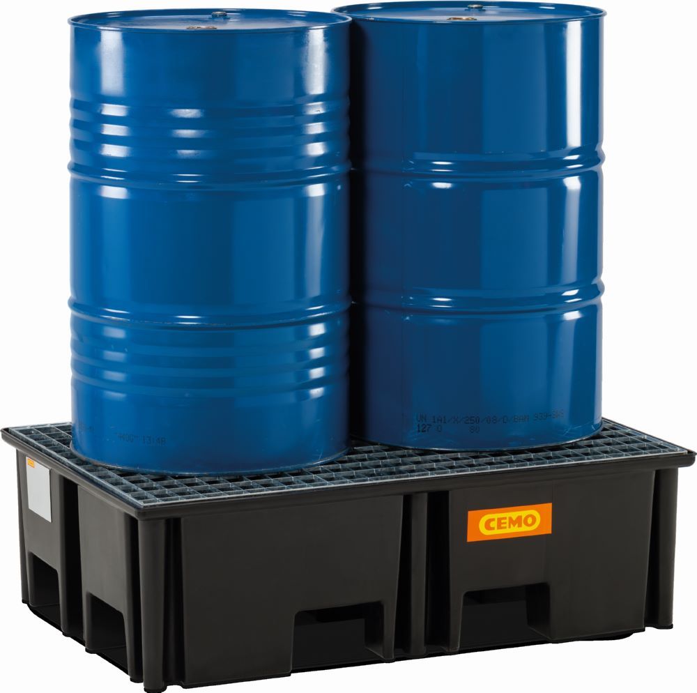 Produktbild Cemo PE-Palettenauffangwanne 220/2 220 Liter 123 x 83 x 36 cm bild 4