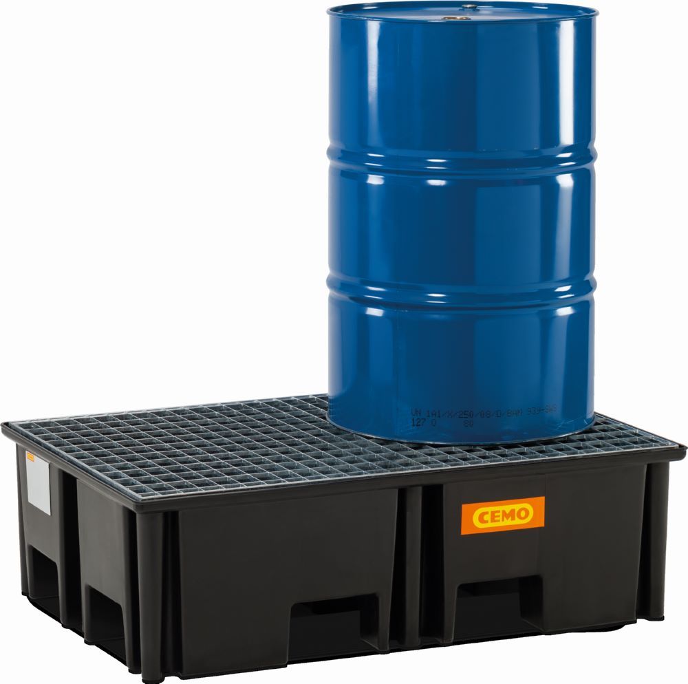 Produktbild Cemo PE-Palettenauffangwanne 220/2 220 Liter 123 x 83 x 36 cm bild 5