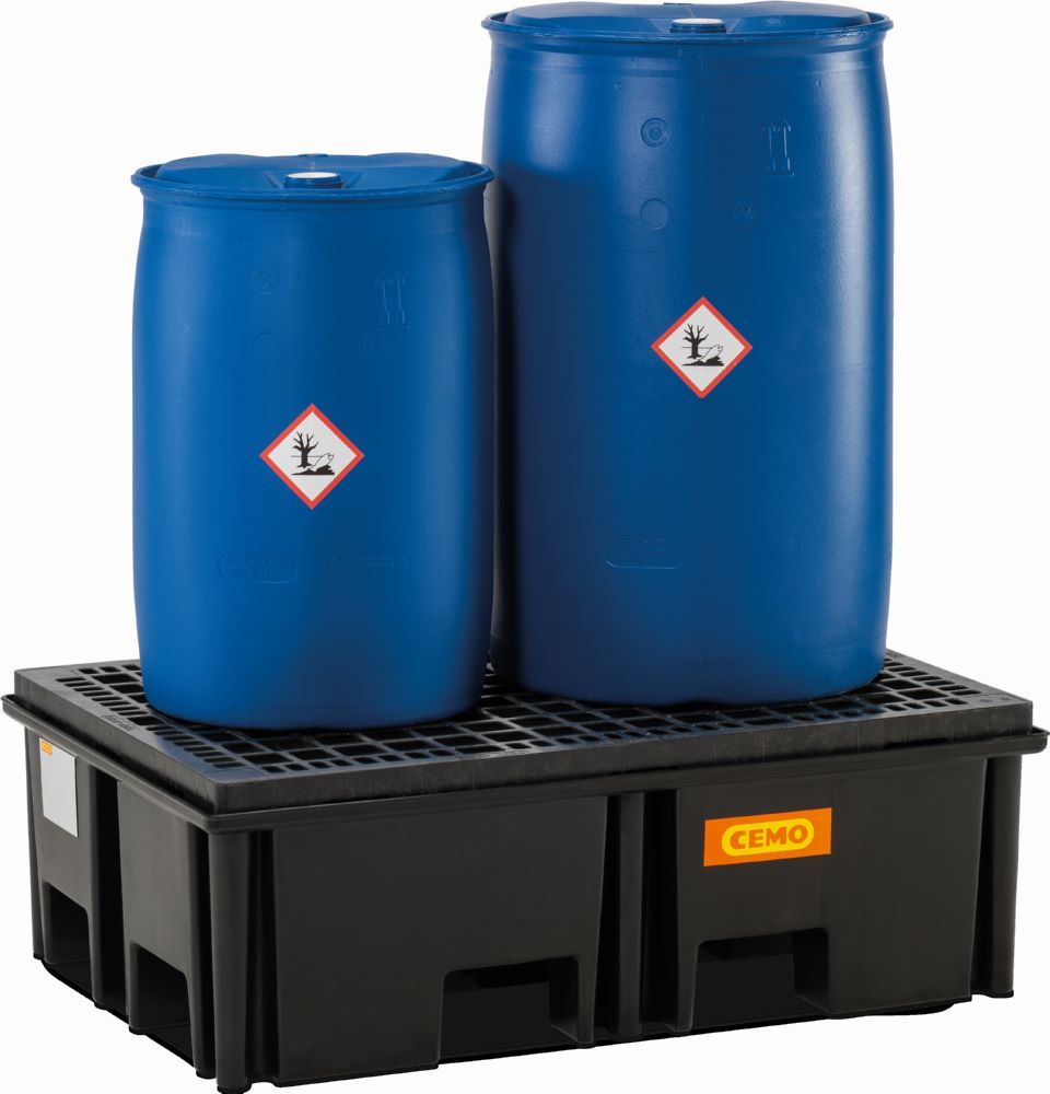 Produktbild Cemo PE-Palettenauffangwanne 220/2 220 l Auffangvolumen bild 2