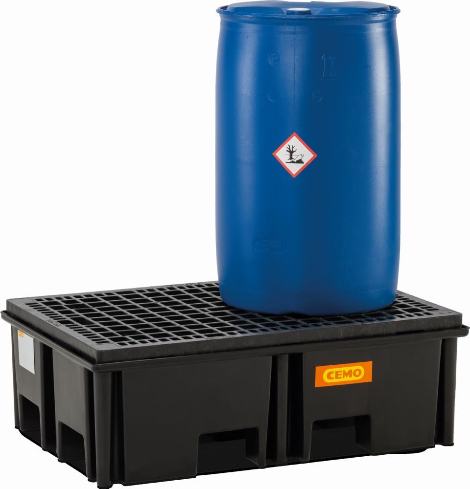 Produktbild Cemo PE-Palettenauffangwanne 220/2 220 l Auffangvolumen bild 3