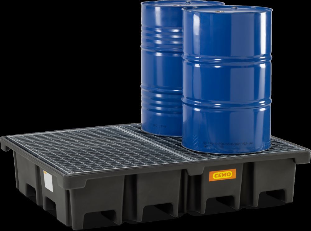 Produktbild Cemo PE-Palettenauffangwanne 167 x 127 x 36 cm 425 l Auffangvolumen bild 3