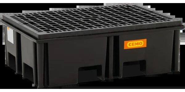 Produktbild Cemo PE Palettenauffangwanne 220/2 RG 83 x 123 x 39 cm