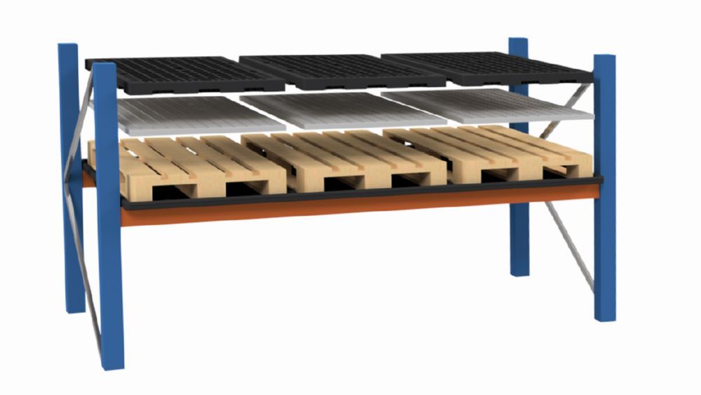 Produktbild Cemo PE-Regaleinhängewanne 27/230 für Fachmaß 270 x 110 cm bild 2