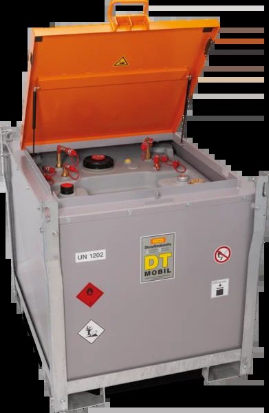 Produktbild Cemo Generatortank Pro mobil hybrid 980 Liter 115 x 136 x 117,2 cm