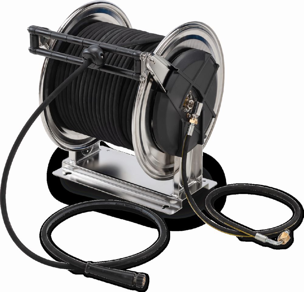 Produktbild Cemo Schlauchtrommel mit 40 m HD-Schlauch DN8 40 MPa