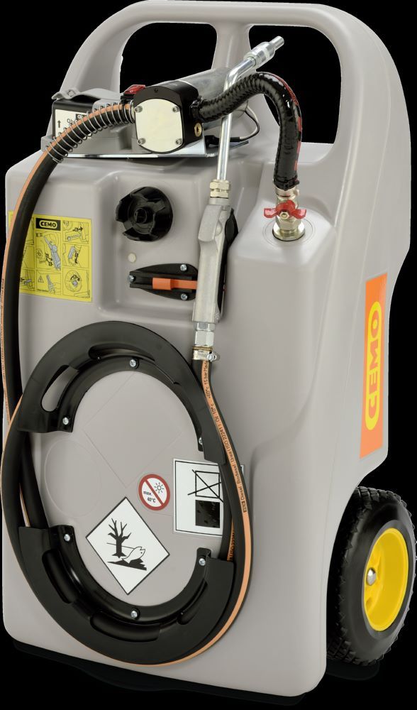 Produktbild Cemo Schmierstofftrolley 60?Liter mit Elektropumpe