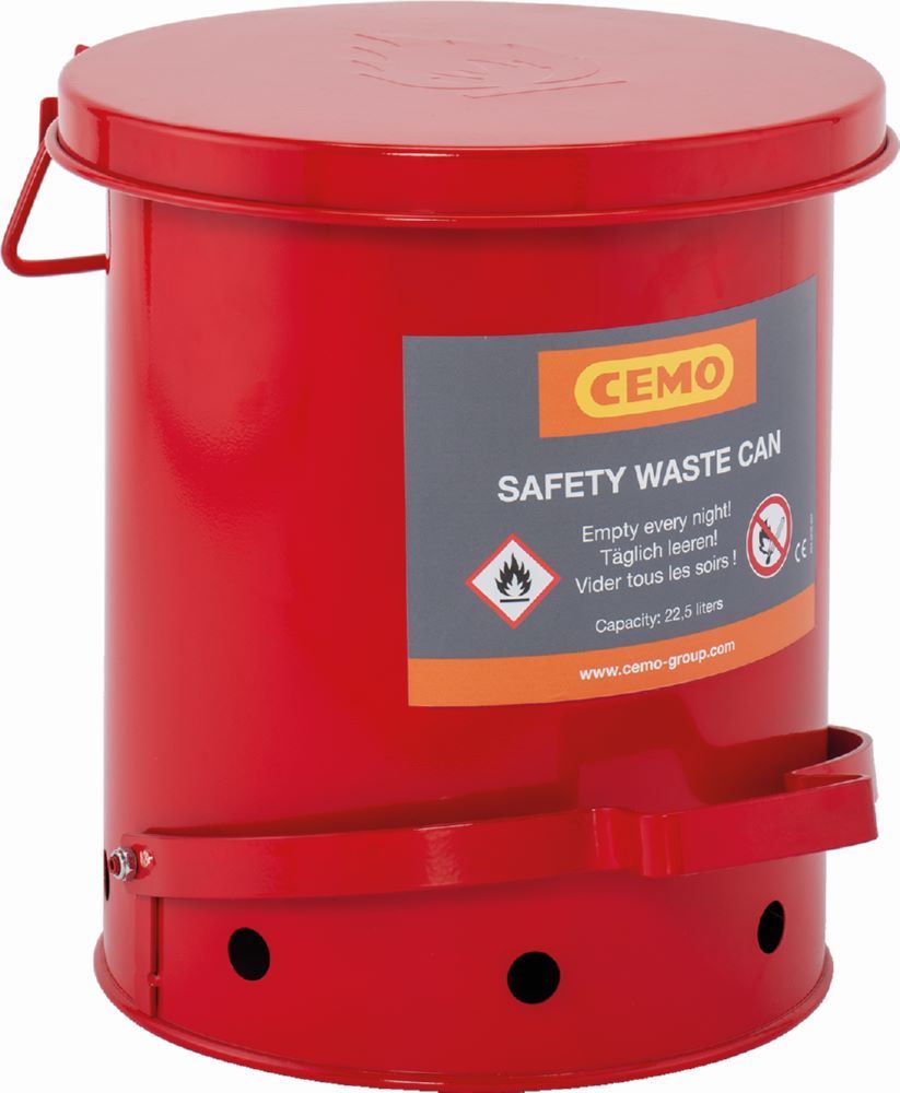 Produktbild Cemo Sicherheits Entsorgungsbehälter 22,5 Liter bild 2