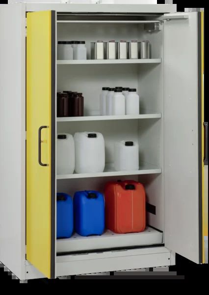 Produktbild Sicherheitsschrank PROline 12/20 Typ 90, 33 l BAW, 3 WB, Tür gelb RAL 1023, CEMO bild 3