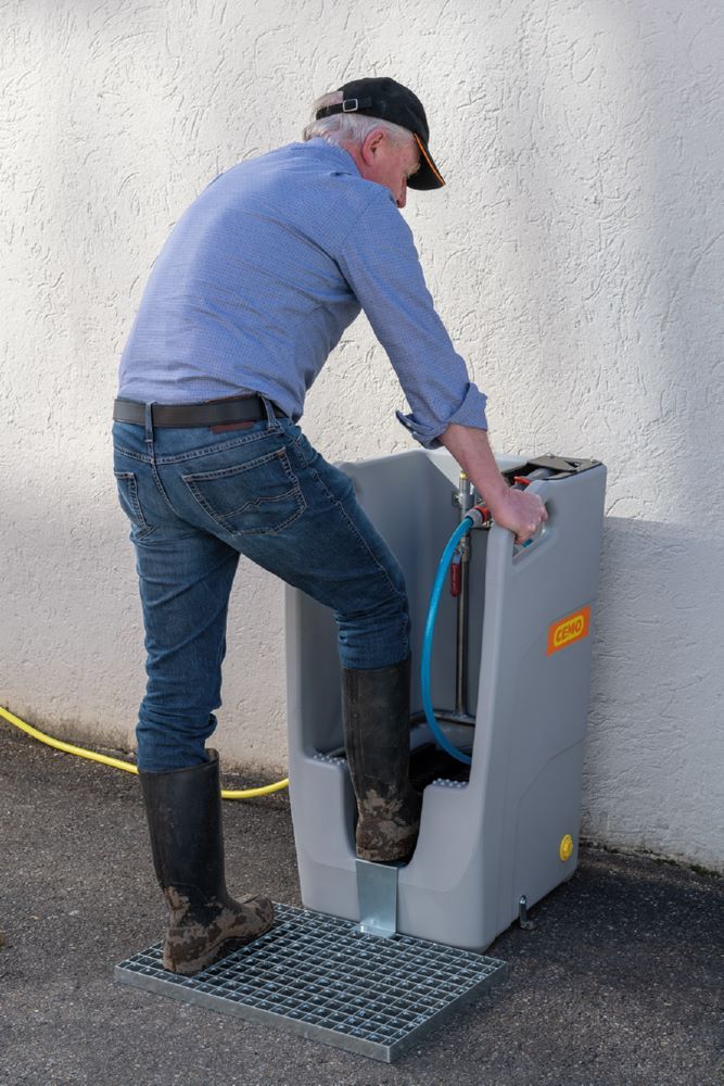 Produktbild Cemo Stiefelreiniger Premium mit Sammelwanne bild 10