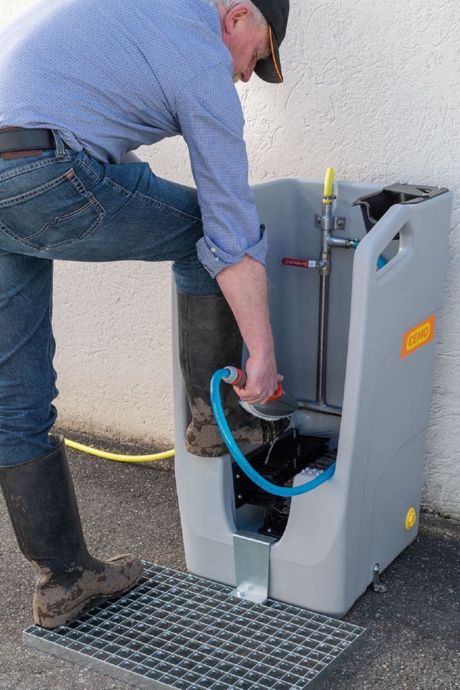 Produktbild Cemo Stiefelreiniger Premium mit Sammelwanne bild 5