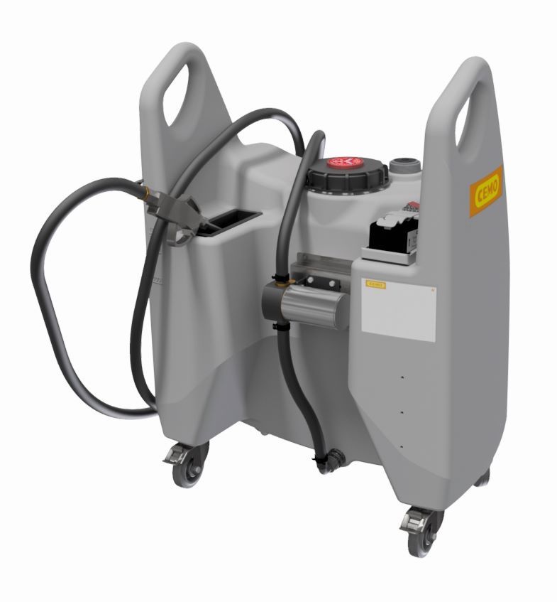 Produktbild Cemo Transfer-Trolley Öl 150 Liter Akku Pumpe max. 4,5 l/min Ladegerät