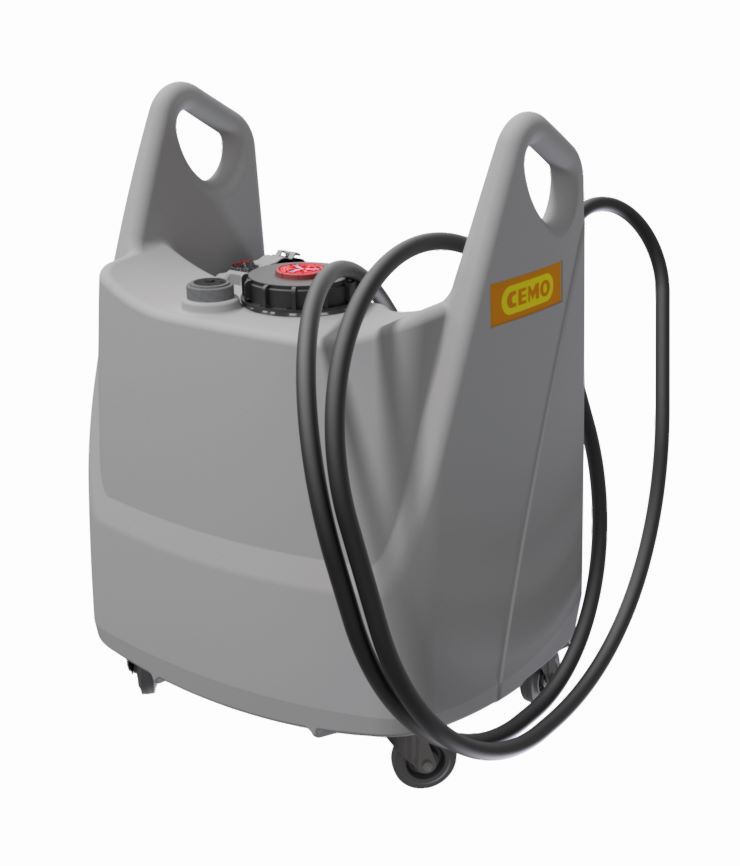 Produktbild Cemo Transfer-Trolley Öl 150 Liter Akku Pumpe max. 4,5 l/min Ladegerät bild 2