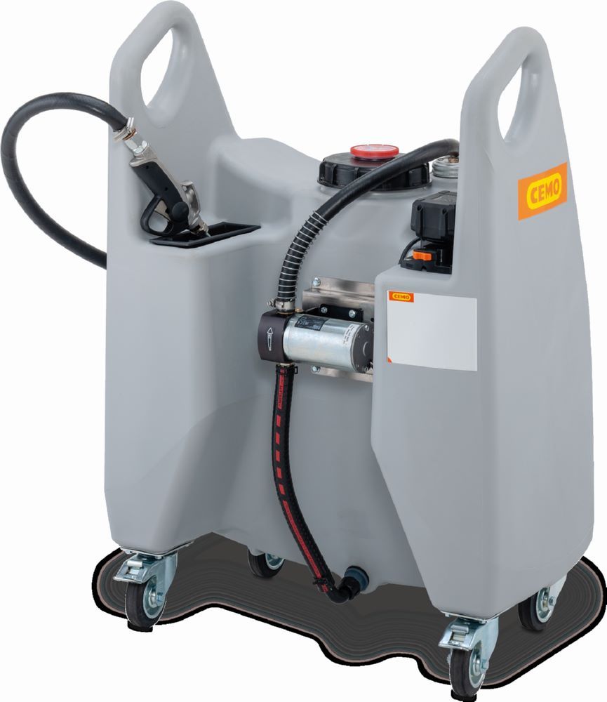 Produktbild Cemo Transfer-Trolley Öl 150 Liter Akku Pumpe max. 4,5 l/min Ladegerät bild 4