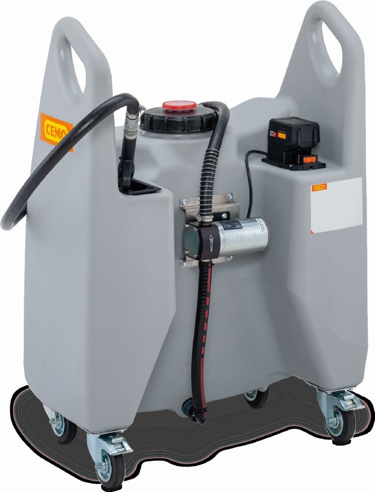 Produktbild Cemo Transfer-Trolley Öl 150 Liter Akku Pumpe max. 4,5 l/min Ladegerät bild 5