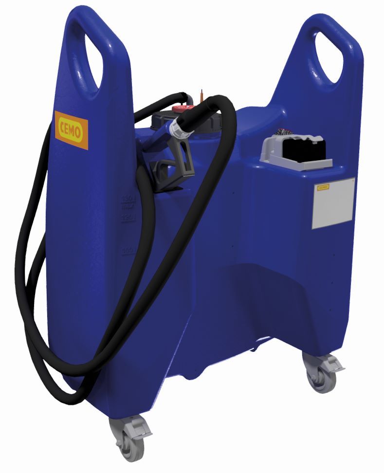 Produktbild Cemo Transfer-Trolley Blue 150 Liter AZV Akku Ladegerät