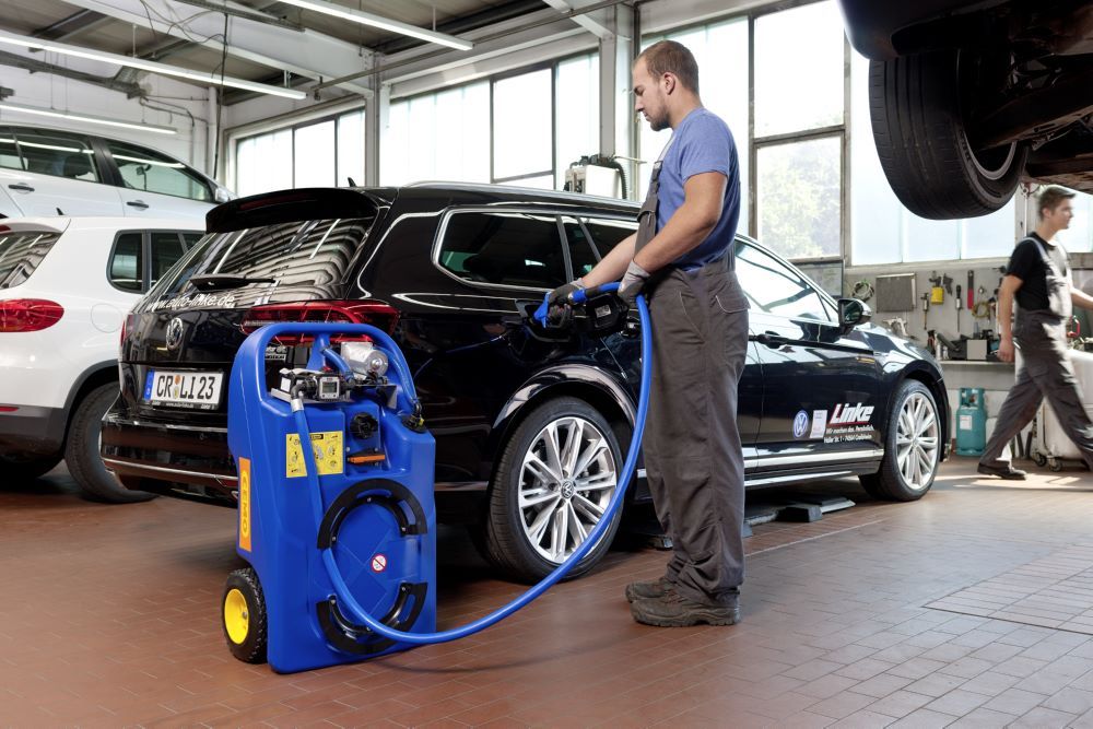 Produktbild Cemo Trolley 60 Liter AdBlue Car PRO AZV Elaflex 90 x 53 x 38 cm bild 3