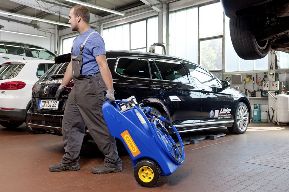 Produktbild Cemo Trolley 60 Liter AdBlue Car PRO AZV Elaflex 90 x 53 x 38 cm bild 4