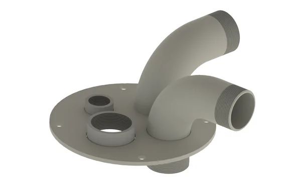 Produktbild Cemo Domdeckel für AdBlue Tank Edelstahl 29,5 x 29,5 x 16 cm