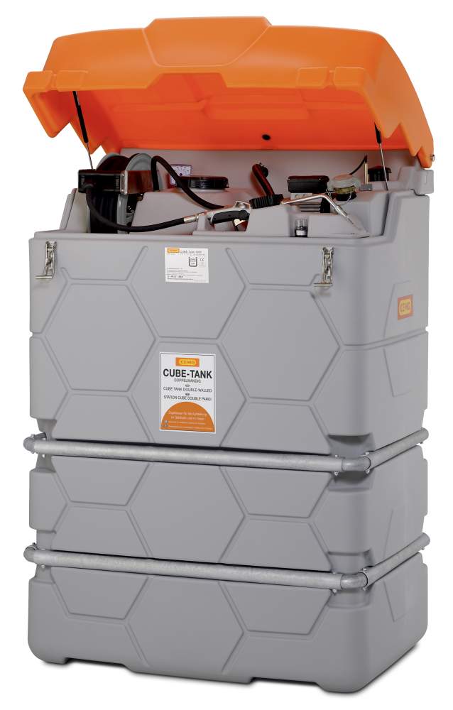 Produktbild CEMO CUBE-Schmierstofftank Premium 1000 l bild 1