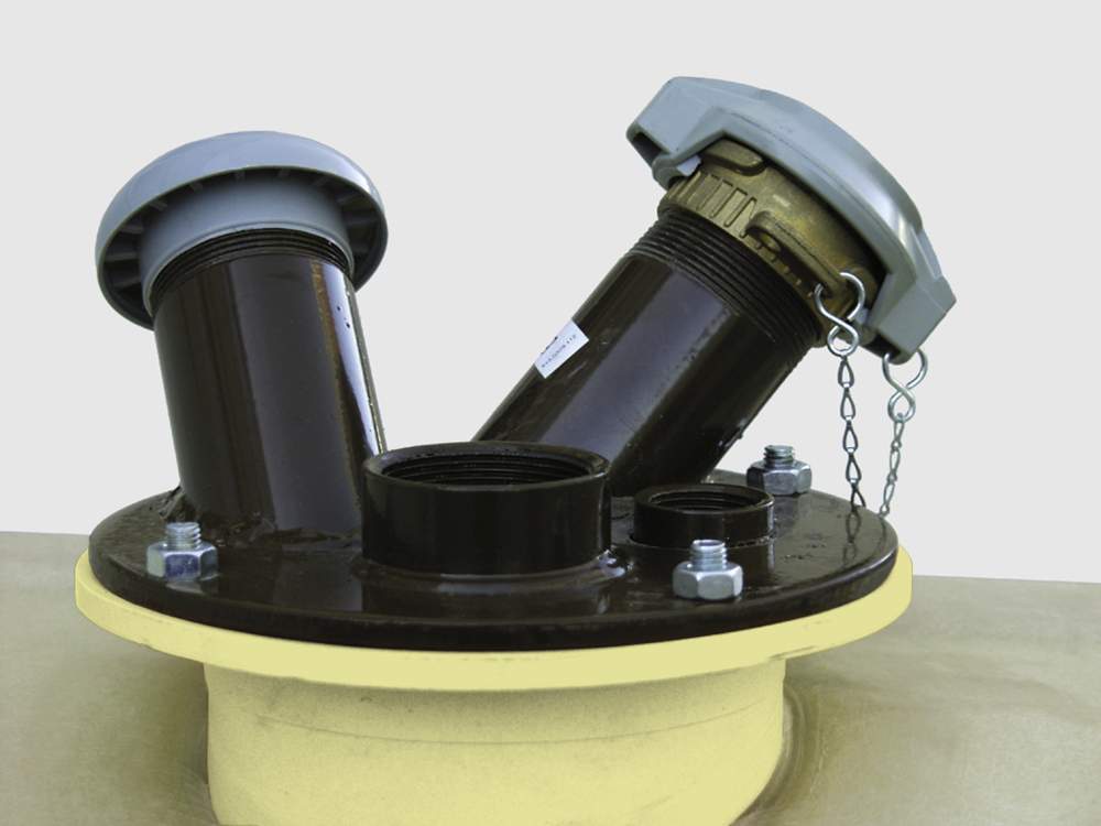 Produktbild Cemo Domdeckel Stahl für GT-und DW Dieseltankstationen