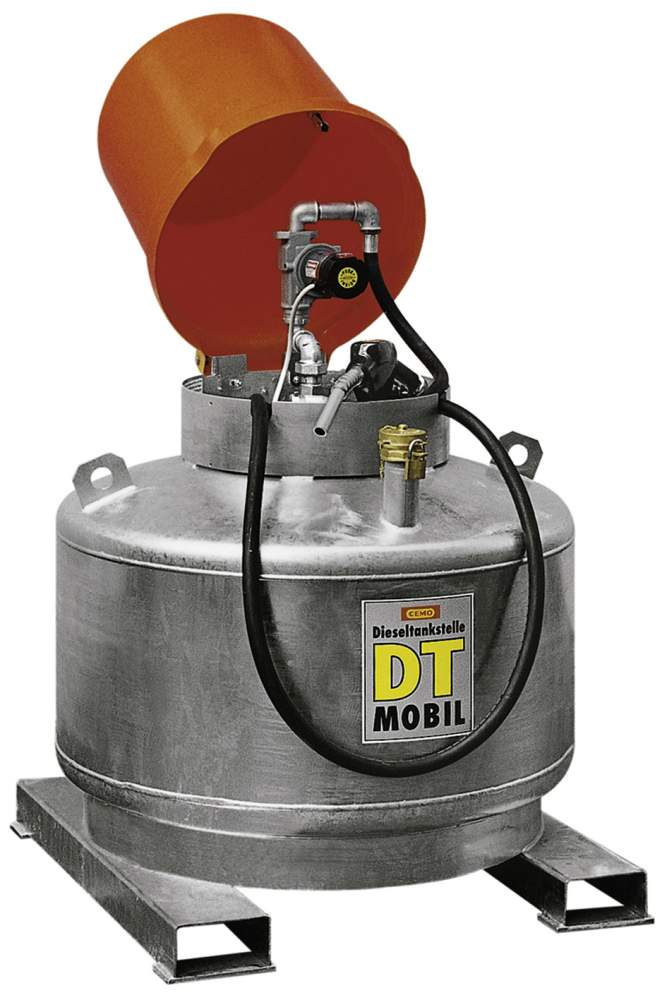 Produktbild Cemo Dieseltankanlage DT Mobil 400 l doppelwandig verzinkt