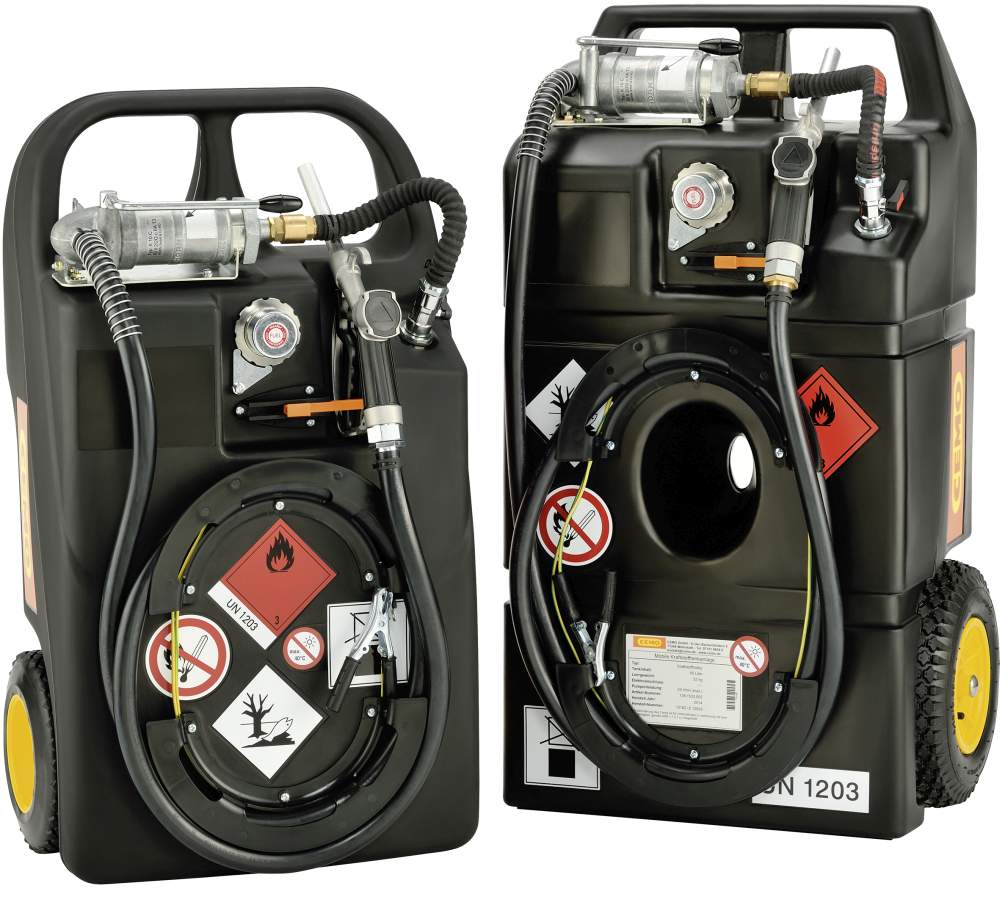 Produktbild Cemo Kraftstoff Trolley 95 l mit Tragegriff