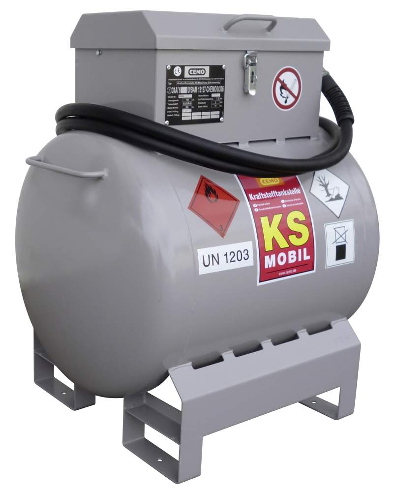 Produktbild CEMO KS-Mobil 200 l mit Elektrompumpe