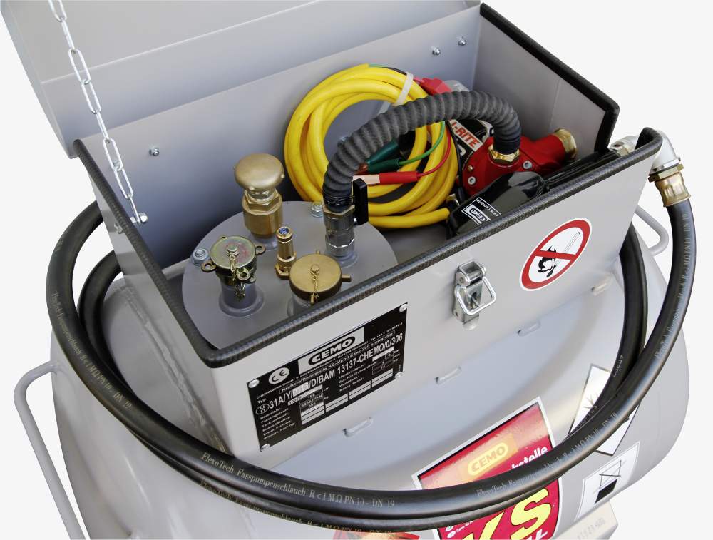 Produktbild CEMO KS-Mobil 200 l mit Elektrompumpe bild 2