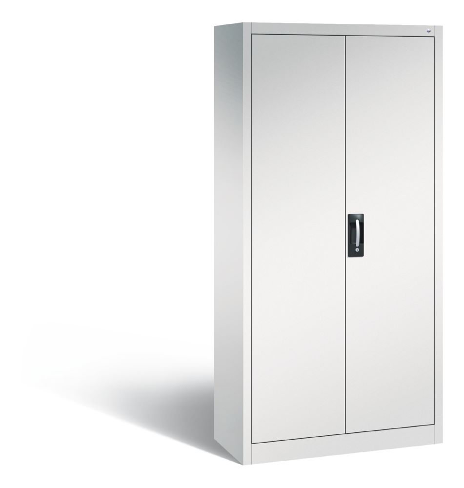 Produktbild C+P Akten und Garderobenschrank Acurado lichtgrau 930 x 400 x 1950 mm bild 1