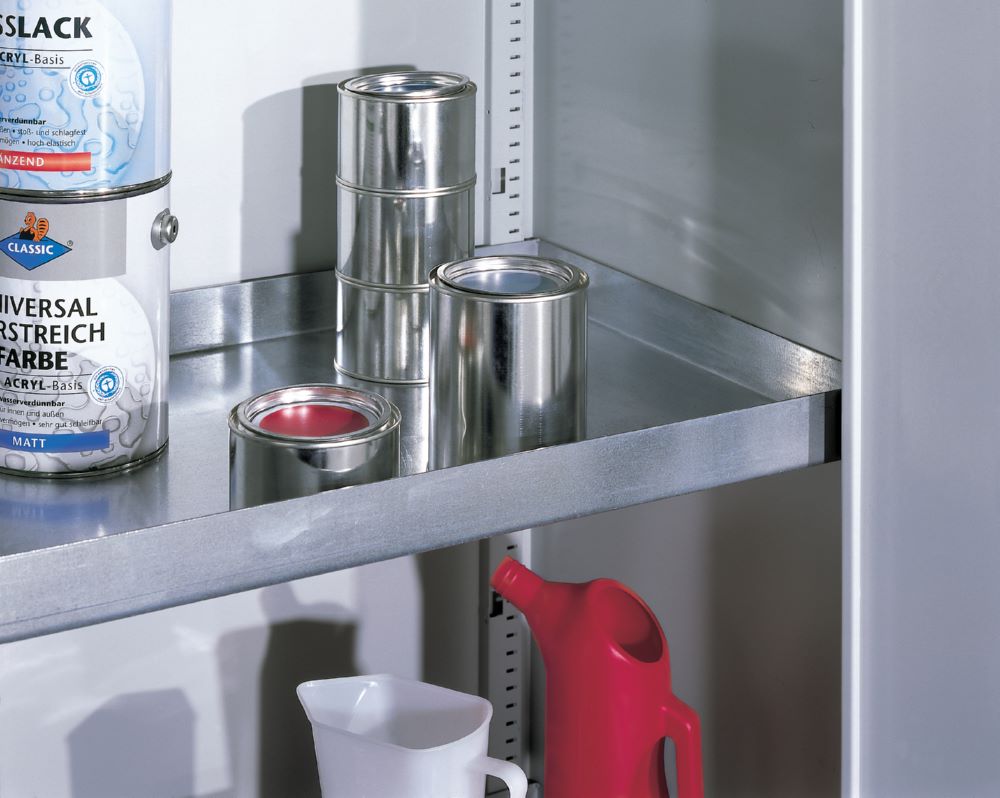 Produktbild C+P Auffangwanne aus Stahl verzinkt und dichtgeschweißt H 50 x B 920 x T 450 mm bild 2