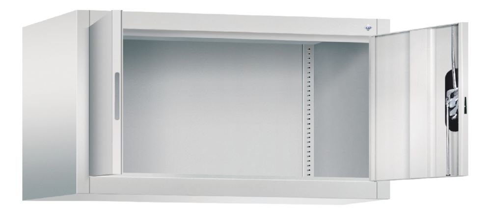 Produktbild C+P Aufsatz Flügeltürenschrank Acurado 900 lichtgrau 930 x 500 x 500 mm bild 2