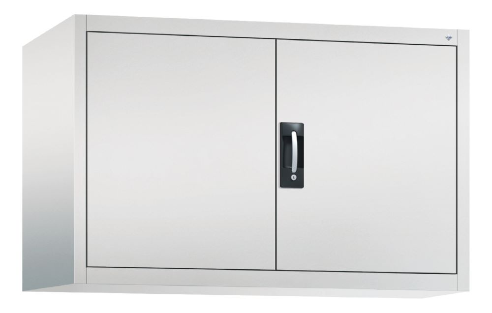 Produktbild C+P Aufsatz Flügeltürenschrank abschließbar lichtgrau 1200 x 500 x 790 mm