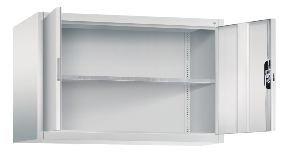 Produktbild C+P Aufsatz Flügeltürenschrank Acurado 900 1 Einlegeboden hellgrau 1200 x 790 mm bild 2