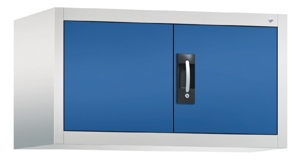 Produktbild C+P Aufsatz Flügeltürenschrank Acurado 900 enzianblau 930 x 500 x 500 mm bild 1