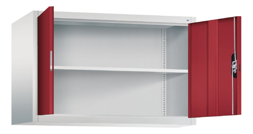 Produktbild C+P Aufsatz Flügeltürenschrank Fach verstellbar rubinrot 1200 x 500 x 790 mm bild 2