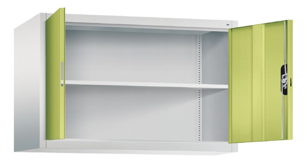 Produktbild C+P Aufsatz Flügeltürenschrank höhenverstellbar viridingrün 1200 x 500 x 790 mm bild 2