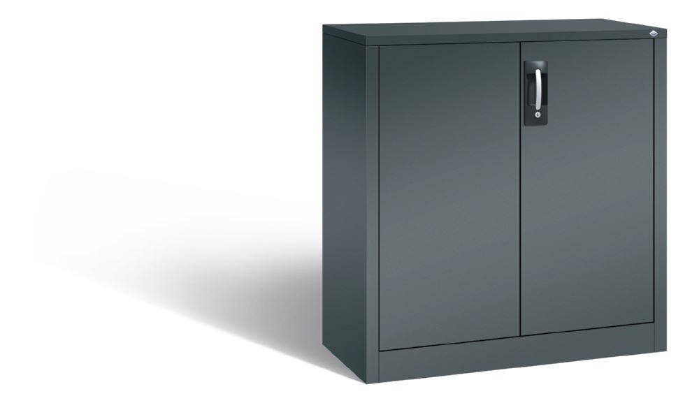 Produktbild C+P Büro Drehtürenschrank Acurado 1 Fachboden anthrazit 930 x 400 x 1000 mm