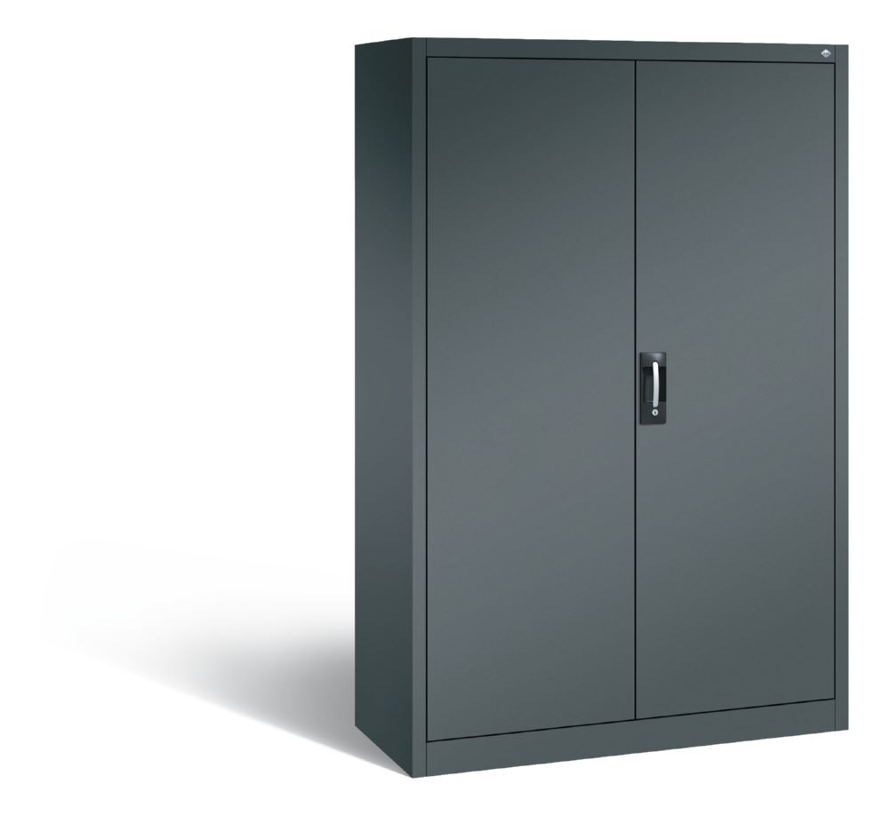 Produktbild C+P Drehtürenschrank Acurado verstärkte Türen dunkelgrau 1200 x 500 x 1950 mm