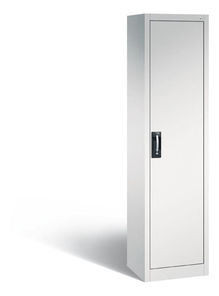 Produktbild C+P Büro Drehtürenschrank Acurado 4 Böden lichtgrau 502 x 400 x 1950 mm bild 1