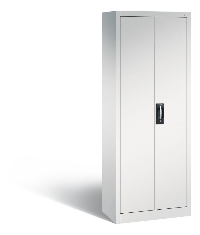 Produktbild C+P Büro Drehtürenschrank Acurado 4 Böden hellgrau 700 x 400 x 1950 mm