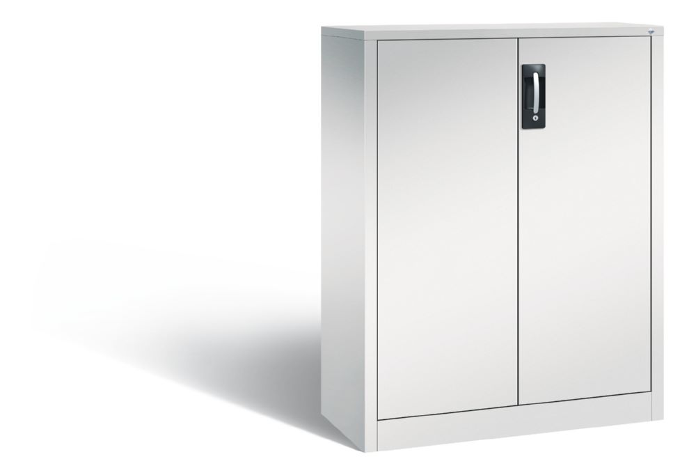 Produktbild C+P Büro Drehtürenschrank Acurado abschließbar lichtgrau 930 x 400 x 1200 mm