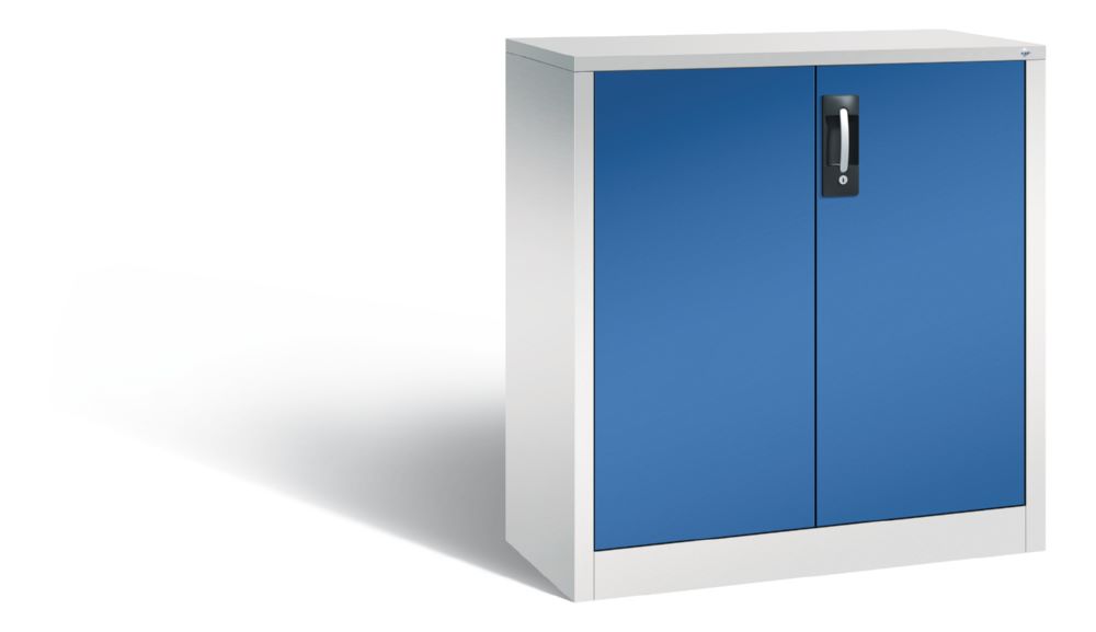 Produktbild C+P Büro Drehtürenschrank Acurado 1 Fachboden enzianblau 930 x 400 x 1000 mm