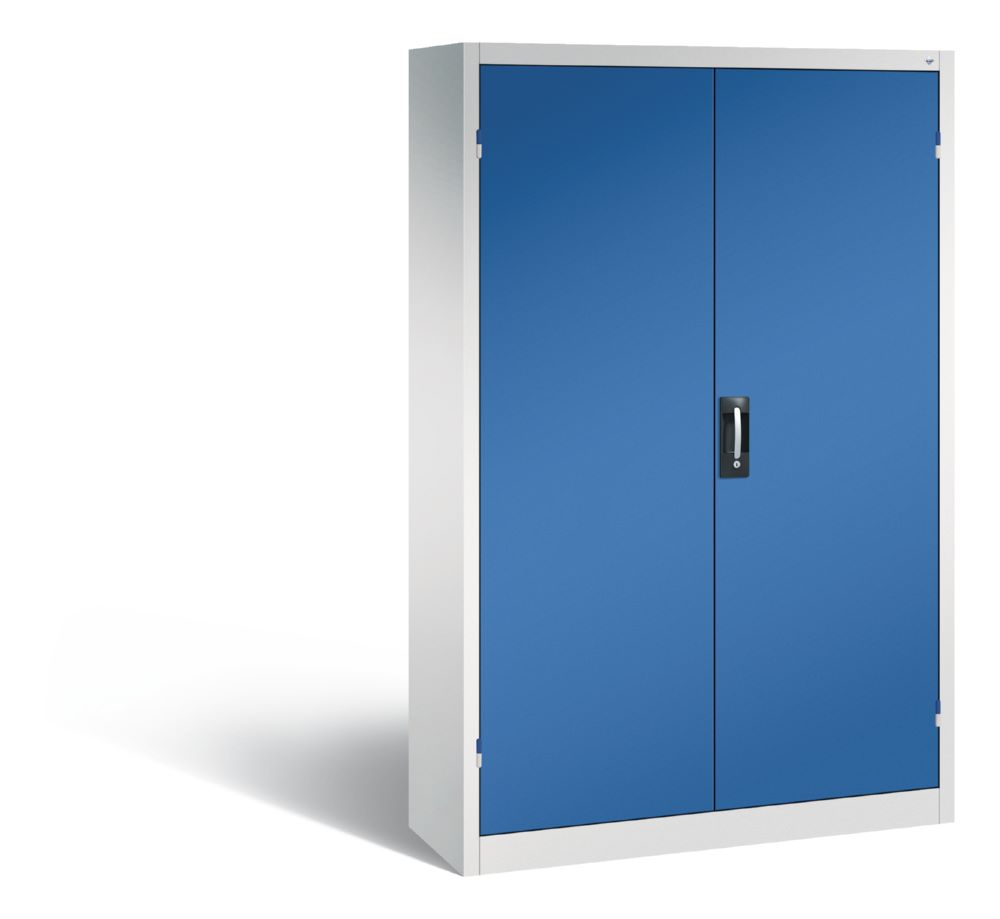 Produktbild C+P Büro Drehtürenschrank Acurado mit 2 Schlüsseln enzianblau 1200 x 400 x 1950 mm